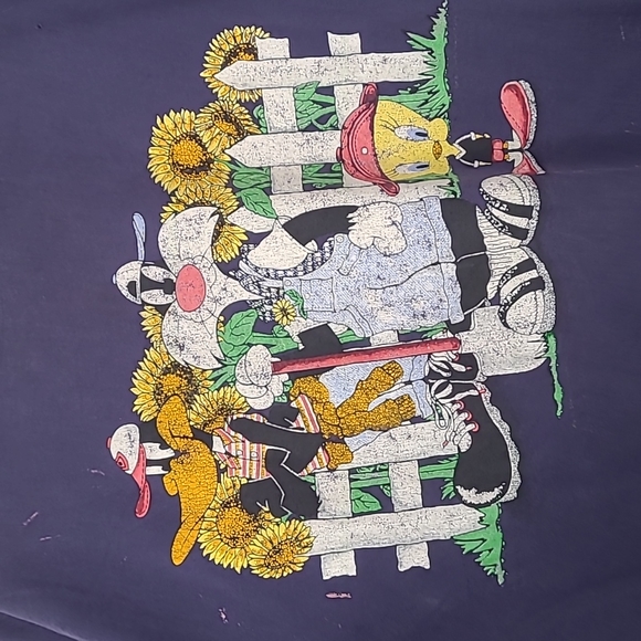 Vintage 90's Looney Tunes Tweety bird tshirt - Picture 2 of 7